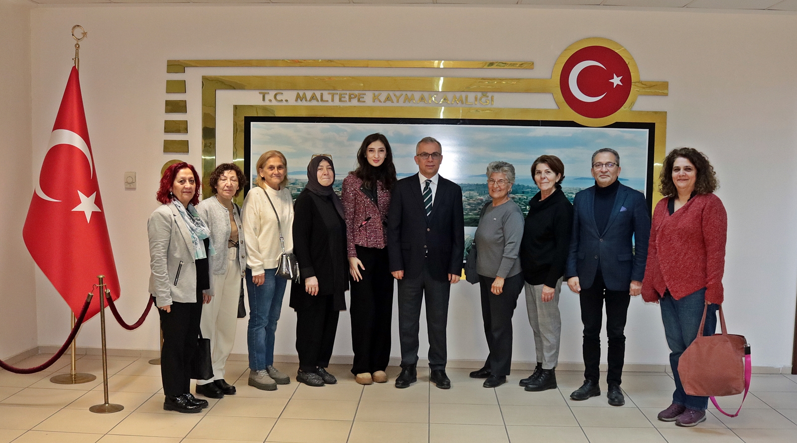 Kadın Emeğini Değerlendirme Kooperatifi, Kaymakam Bahri Tiryaki’yi Ziyaret Etti.