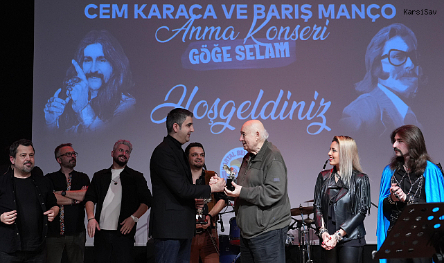 KARTAL’DA UNUTULMAZ GECE: BARIŞ MANÇO VE CEM KARACA’YA VEFA
