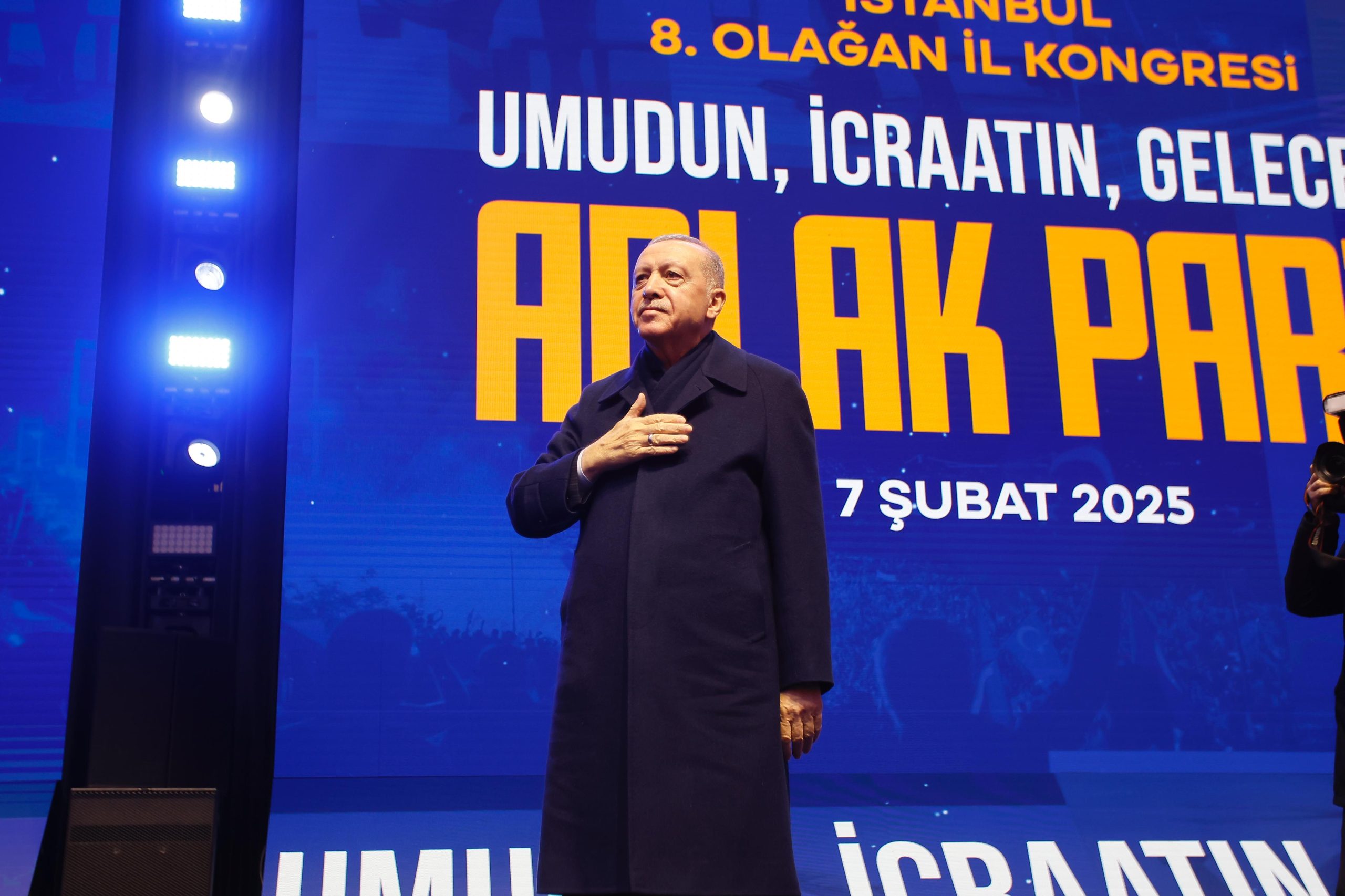 AK Parti İstanbul İl Kongresi Yapıldı: Abdullah Özdemir İl Başkanı Seçildi
