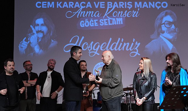 KARTAL’DA UNUTULMAZ GECE: BARIŞ MANÇO VE CEM KARACA’YA VEFA