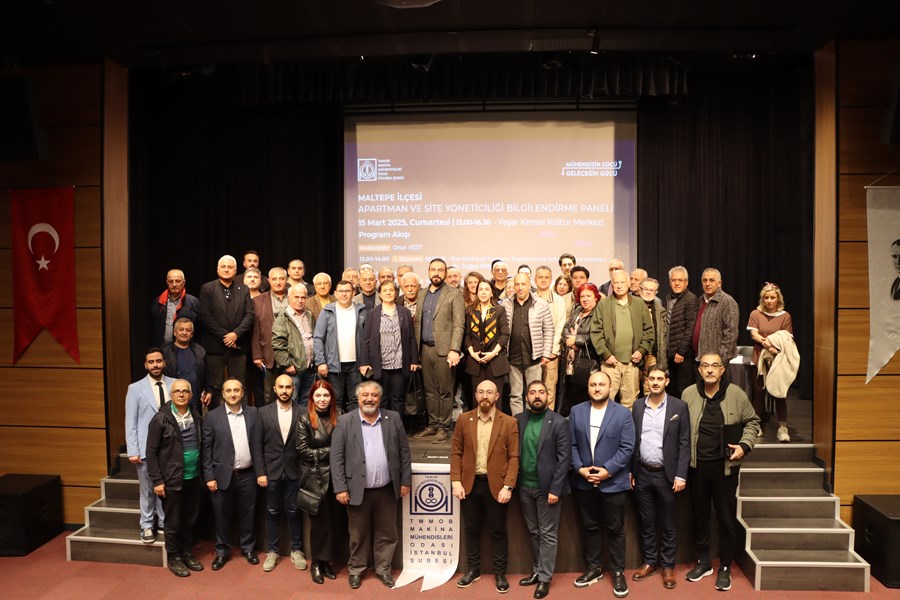 Maltepede Apartman ve Site Yöneticileri için panel düzenlendi
