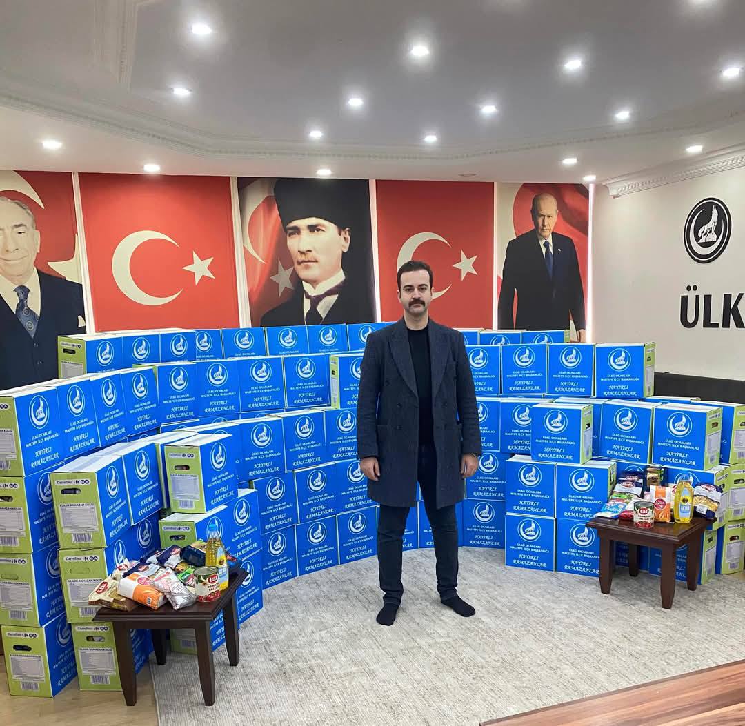 Maltepe Ülkü Ocakları Ramazan Kolilerinin Dağıtımına Devam Ediyor
