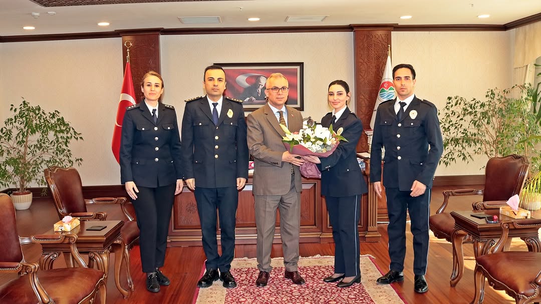 Emniyet Müdürü Serkan Kılınç’tan, Kaymakam Tiryaki’ye Ziyaret
