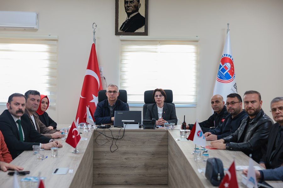 Kaymakam Bahri Tiryaki Başkanlığında AFAD Merkezinde Toplantı gerçekleştirildi.