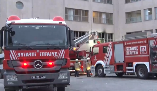 Maltepe Huzurevinde Yangın 90 Kişi etkilendi