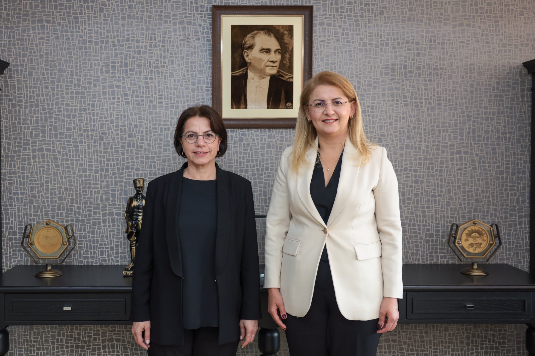Bakırköy Belediye Başkanı Ayşegül Ovalıoğlu’ndan Başkan Köymen ‘e Ziyaret