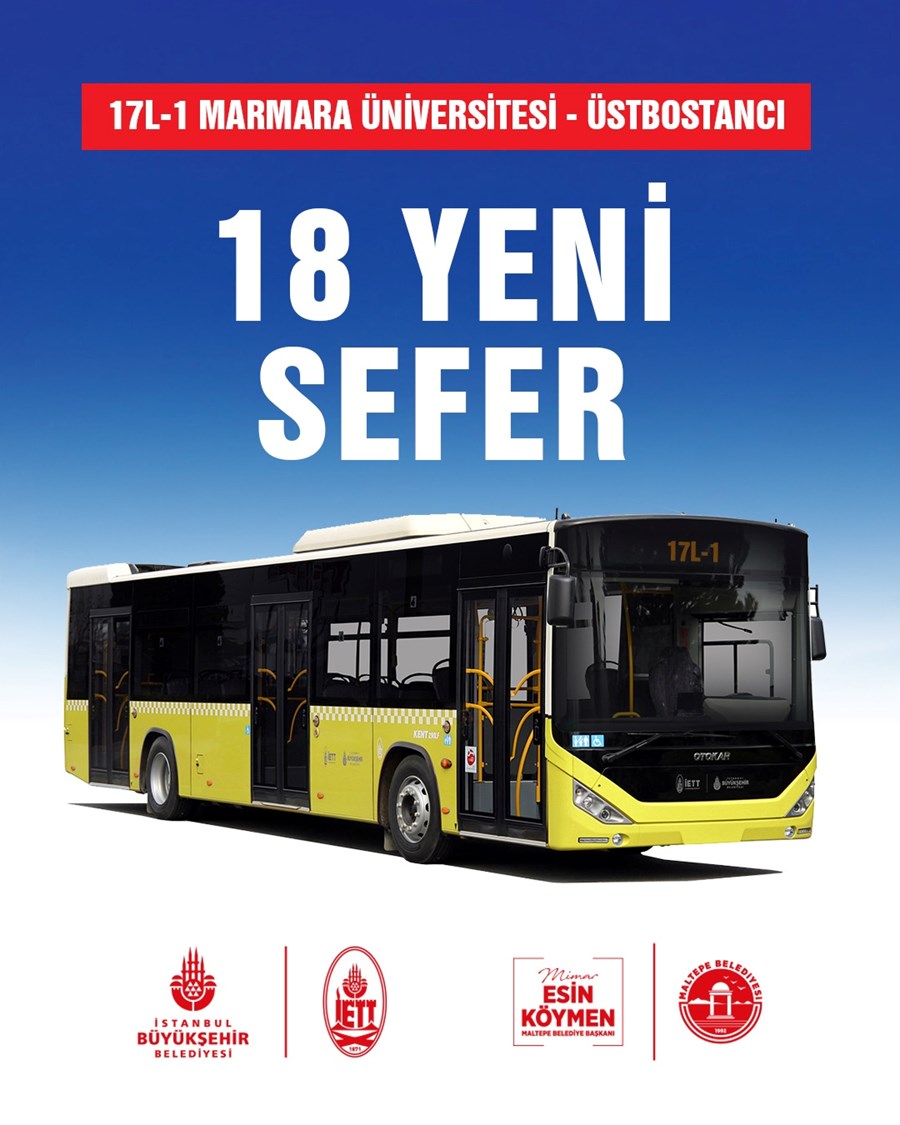 İETT’den Maltepe’ye ek seferler