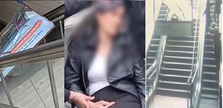 Maltepe Metro’da tehlikeli anlar!
