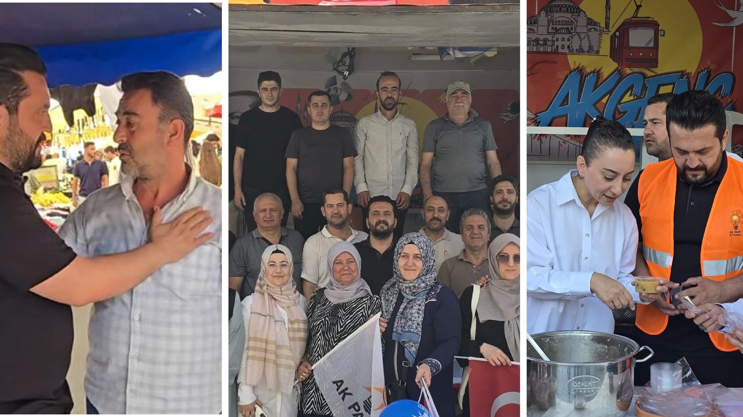 Ak Parti Kartal Durmadan Yorulmadan Saha’da