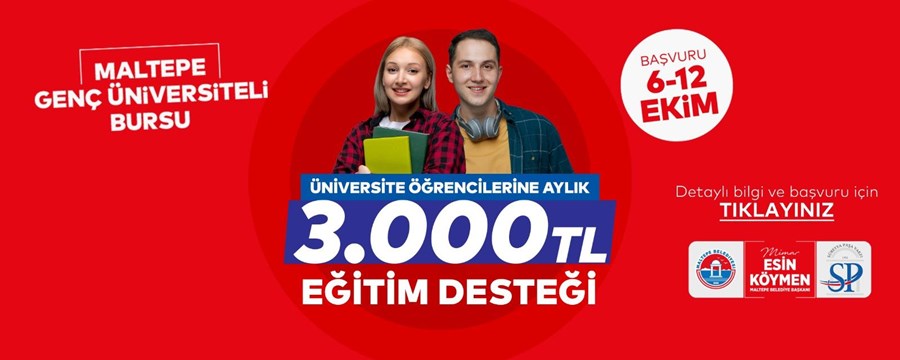Maltepe Belediyesi’nden üniversite öğrencilerine 30 bin lira destek | Maltepehaber Maltepetv